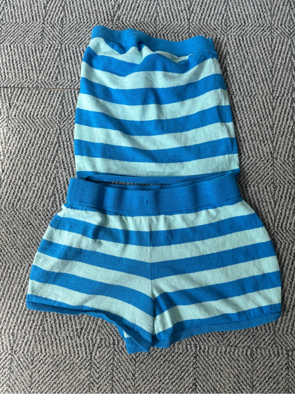 Free People Sassafrass Striped Sweater Set NWT - Picture 9 of 12